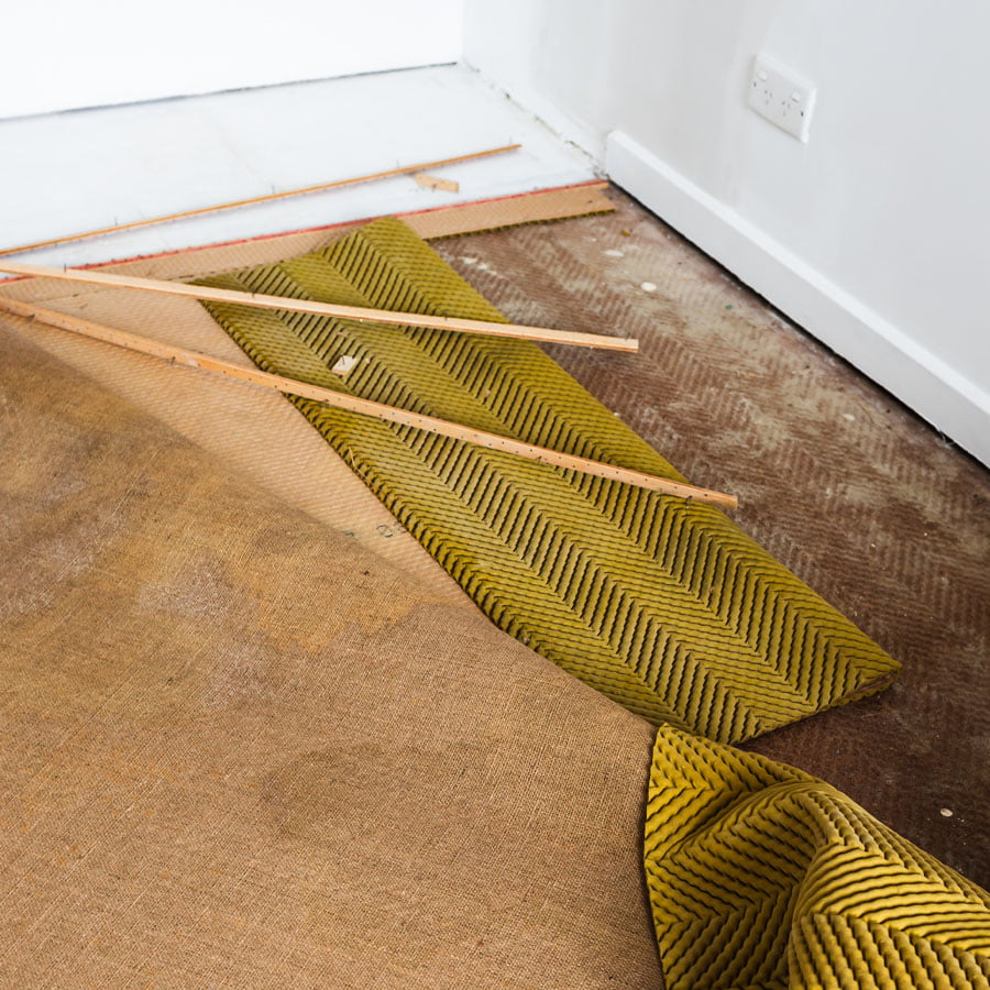 How to fit carpet underlay