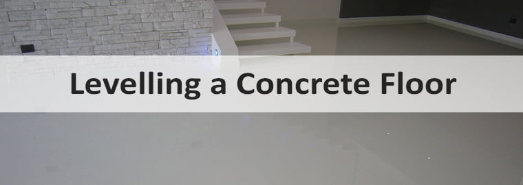 How to level a concrete floor