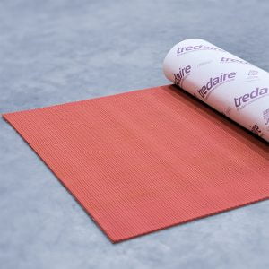 Tredaire Colours Red 11.4mm Carpet Underlay