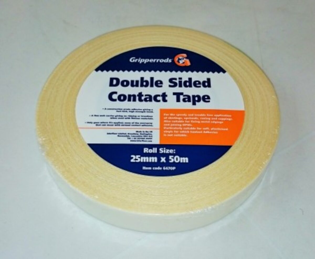 Contact adhesive store tape
